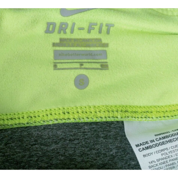 Nike Dri Fit Women’s Sz Small Multicolor Dry Fit Yoga Pants 3 pair - Picture 6 of 8